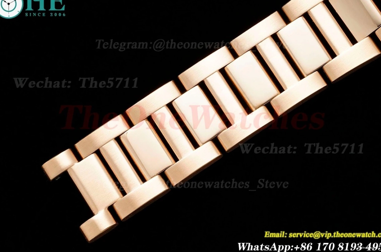 Ladies RG Dial Dia White 30mm AF RG Quartz De Pasha Cartier 0116